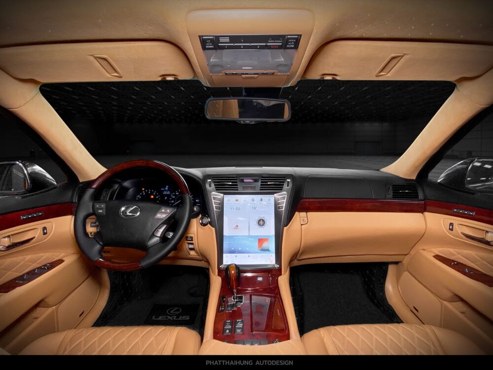  Đổi màu nội thất Lexus
