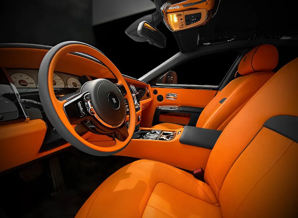 Đổi màu nội thất Rolls Royce 