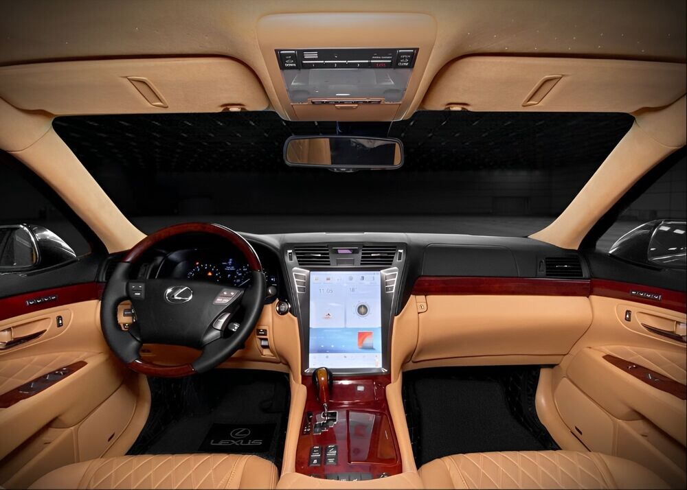Đổi màu nội thất xe Lexus RX350