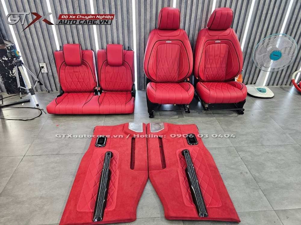 Đổi màu nội thất xe Porsche Panamera tại GTX 