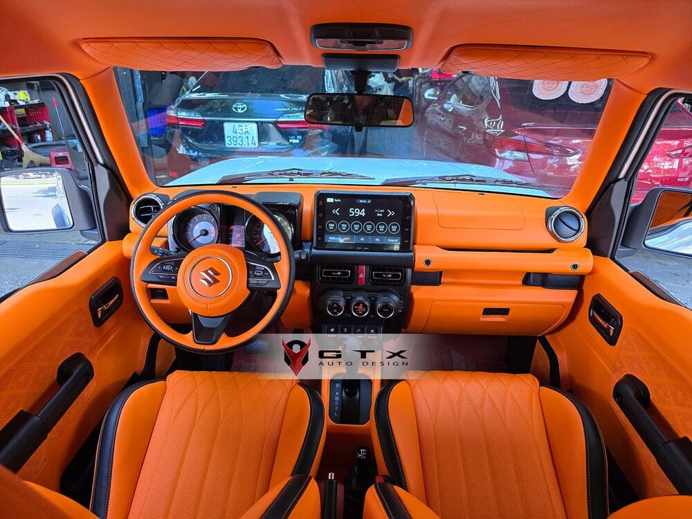 Đổi màu nội thất xe Suzuki Jimny