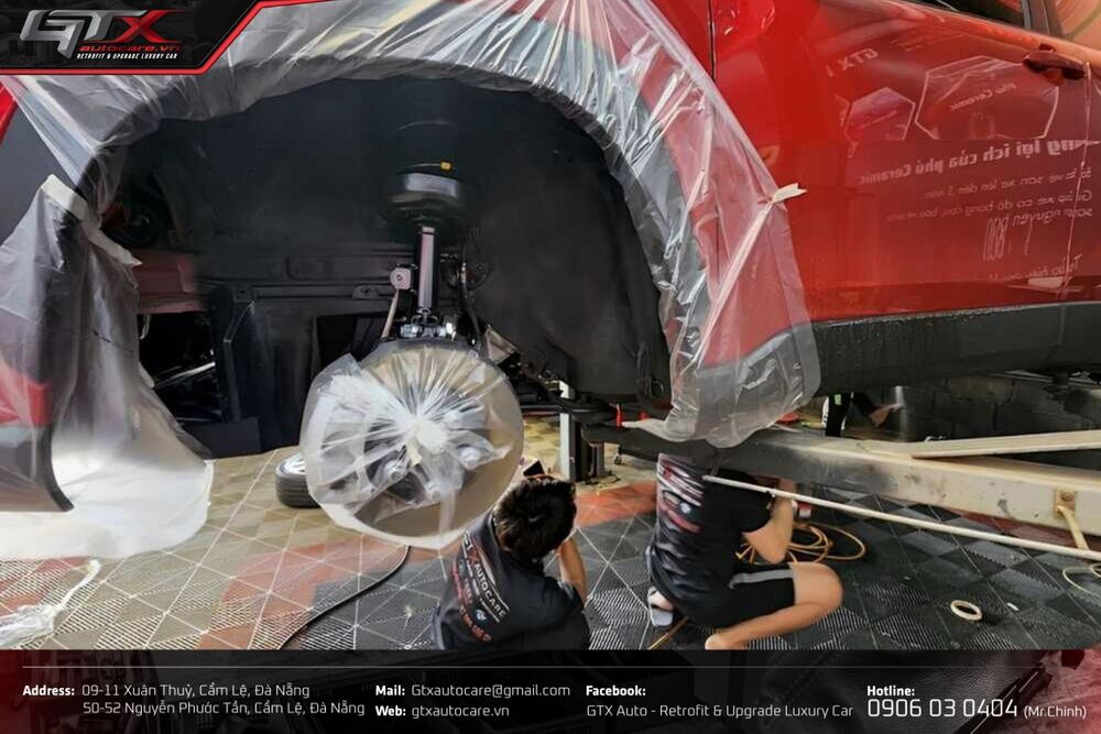 Đơn vị phủ gầm xe ô tô chuyên nghiệp - GTX Auto Care