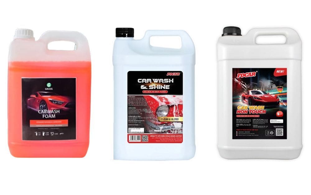 Dung dịch tẩy rửa an toàn, đạt chuẩn chính hãng. 