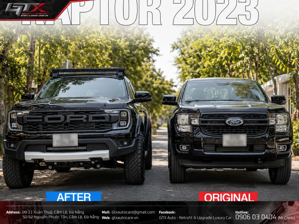 Ford Ranger độ đẹp mẫu