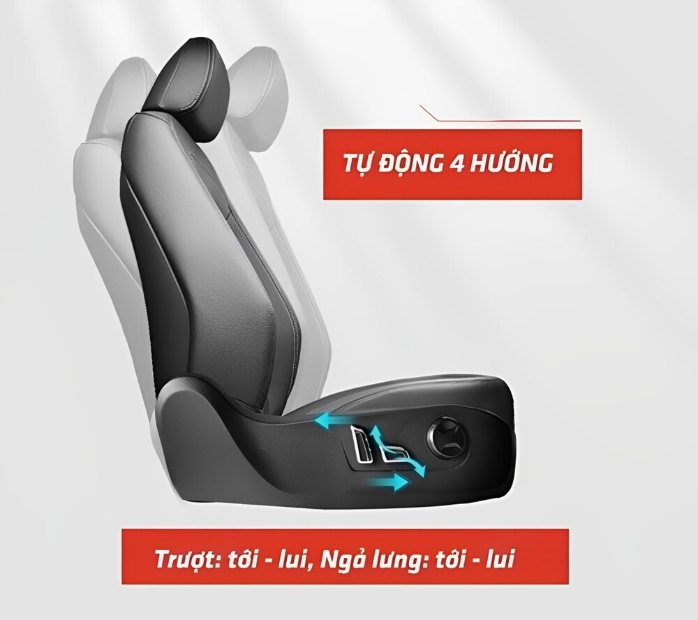 Ghế chỉnh điện cho Lexus có 4 hướng