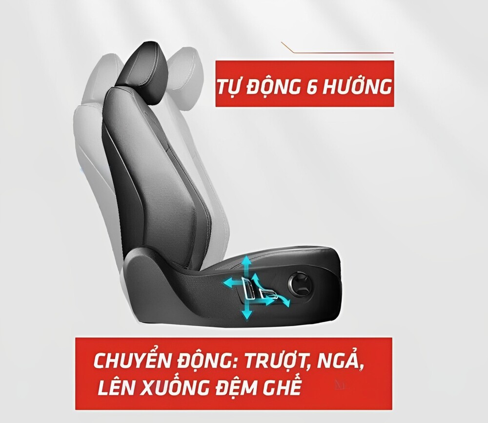 Ghế chỉnh điện cho xe Lexus có 6 hướng
