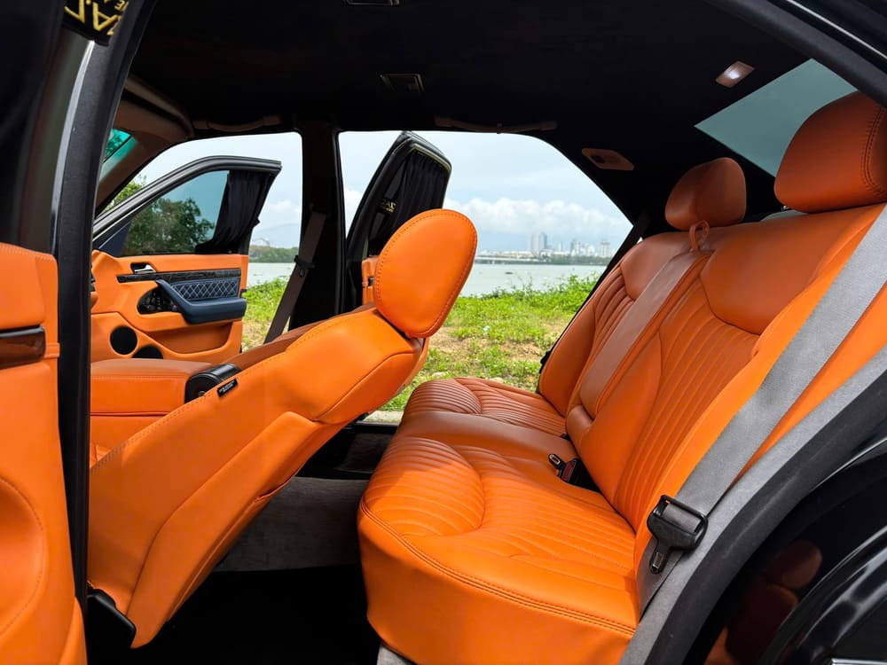 Ghế da Mercedes S600L êm ái sang trọng