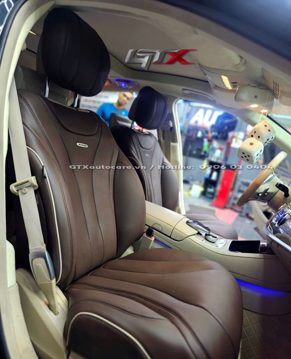 Ghế da Nappa sang trọng cho GLC 250