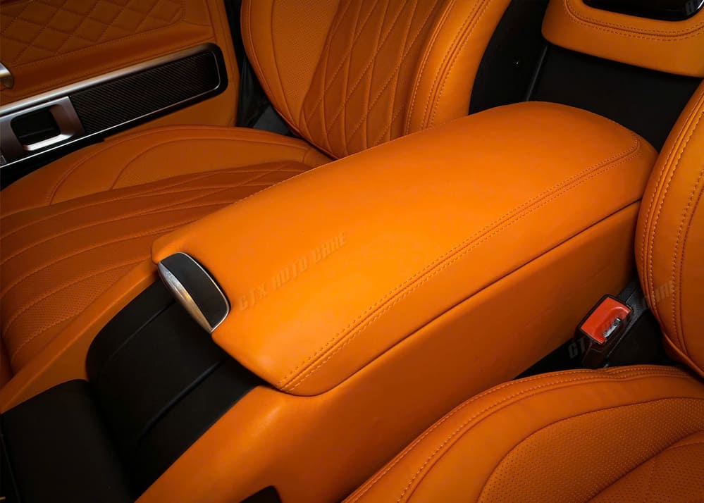 Ghế da Nappa trong nội thất ô tô sang trọng