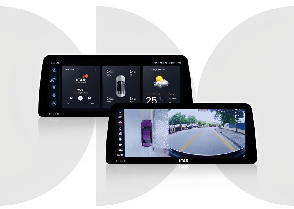 Màn hình safeview giao diện sang trọng