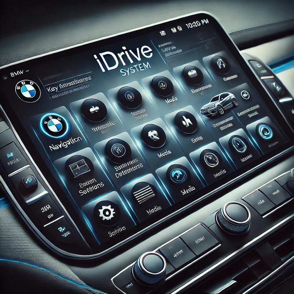 Giao diện iDrive trực quan