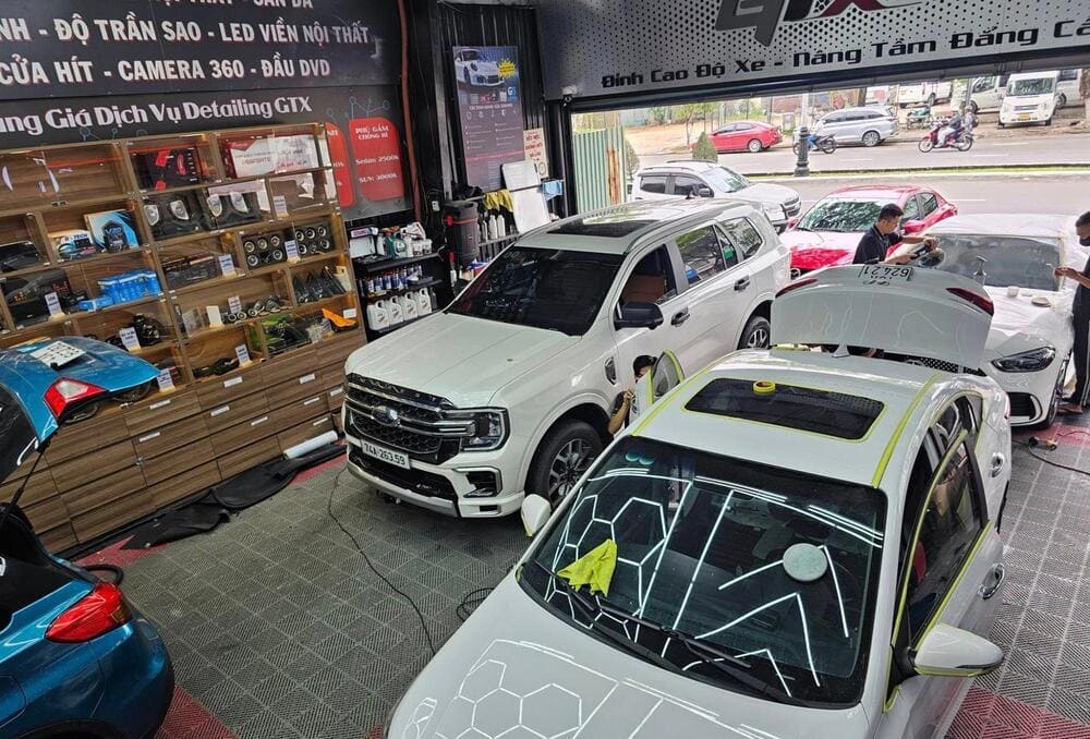 GTX Auto Care - địa chỉ độ đèn hậu Ford Ranger wildtrack