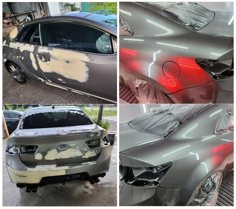 GTX Auto Care- địa chỉ sơn xe uy tín nên lựa chọn