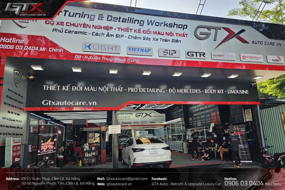 GTX Auto Care - Địa điểm lắp đặt HUD cho Mazda CX5 tại Đà Nẵng
