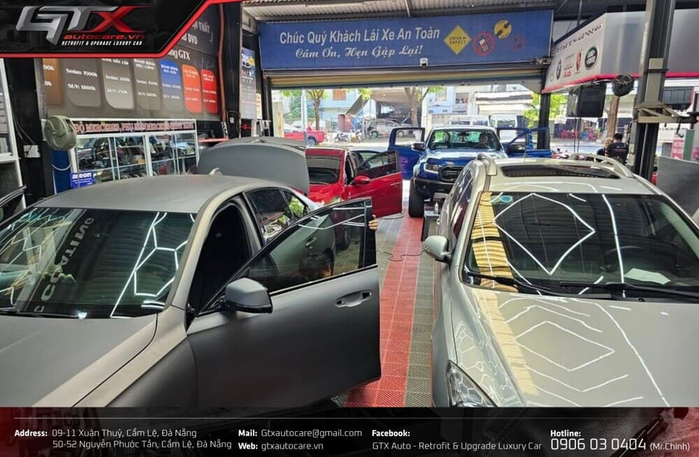 GTX Auto Care - Nơi lắp đặt camera lùi Xiaomi uy tín hàng đầu Đà Nẵng
