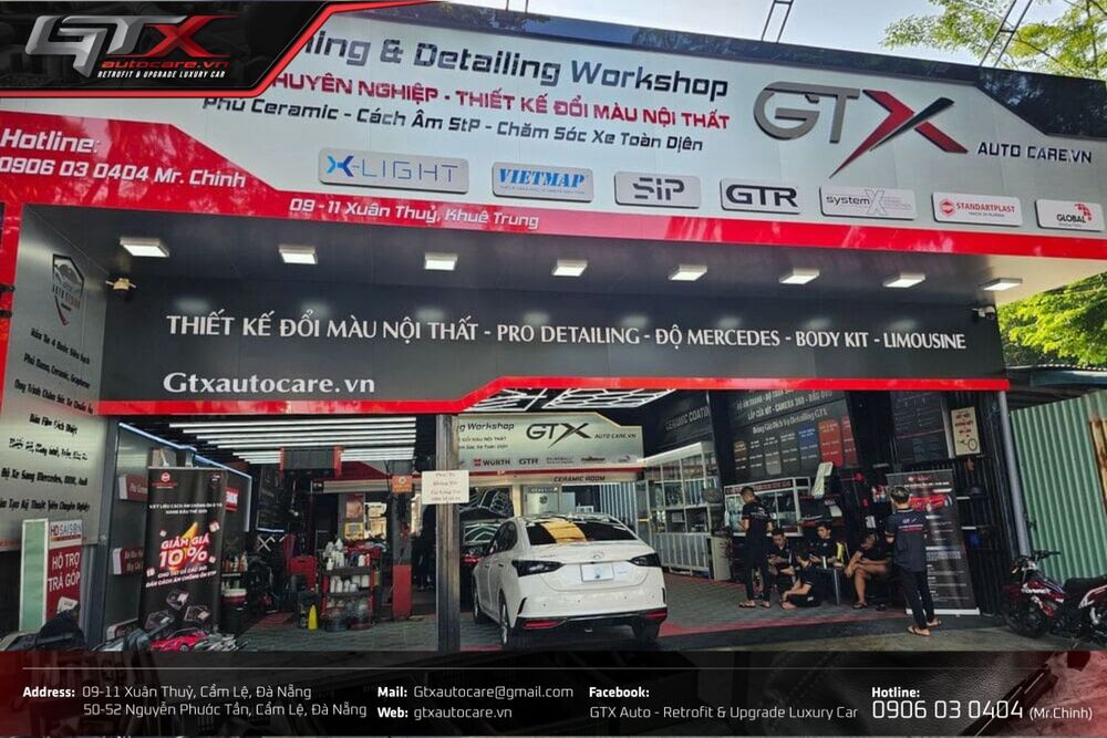 GTX Auto Care - Nơi thi công nâng cấp đèn hậu hàng đầu Đà Nẵng