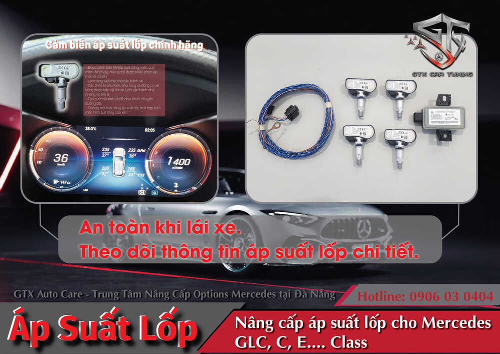 GTX Auto Care - showroom lắp đặt TPMS uy tín