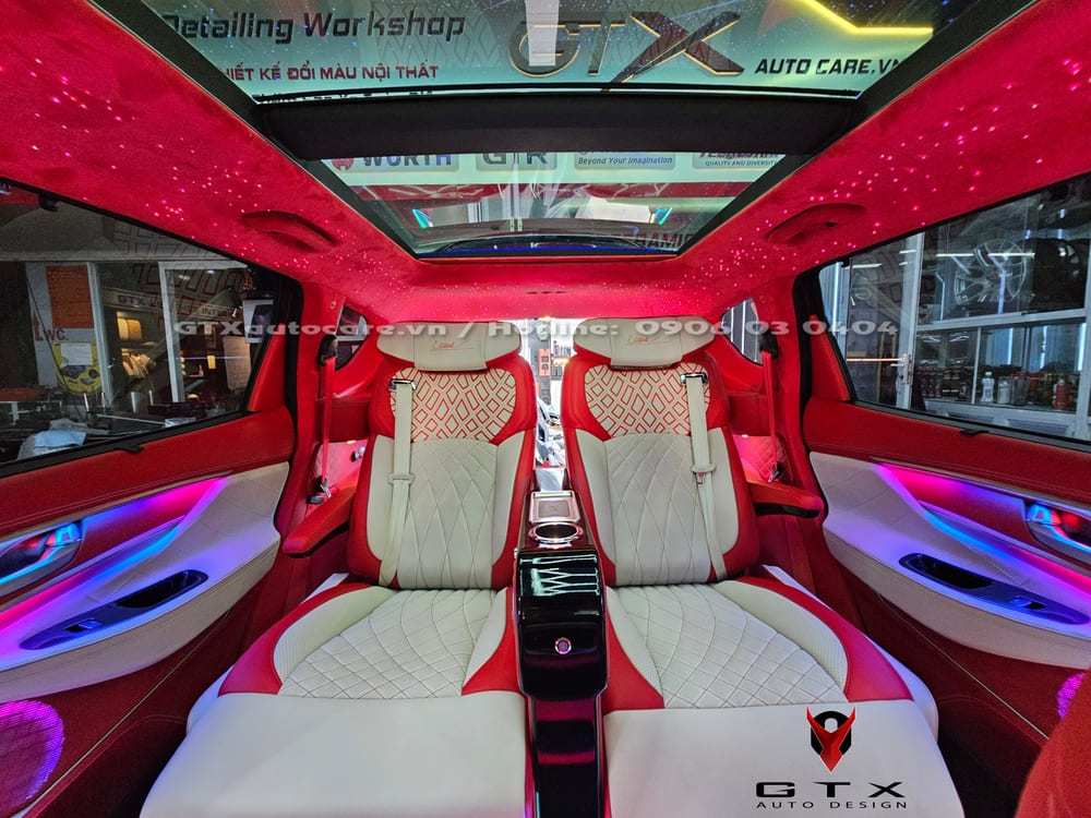 GTX Auto hoàn thiện nâng cấp nội thất bằng da Nappa