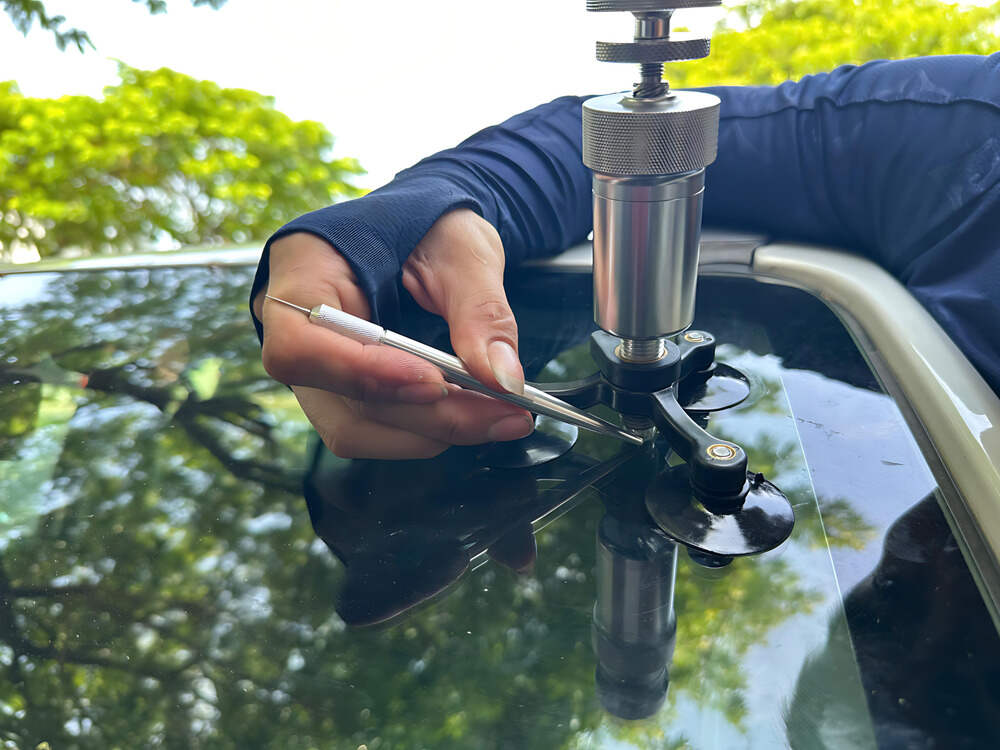 Hàn kính chắn gió ô tô Đà Nẵng