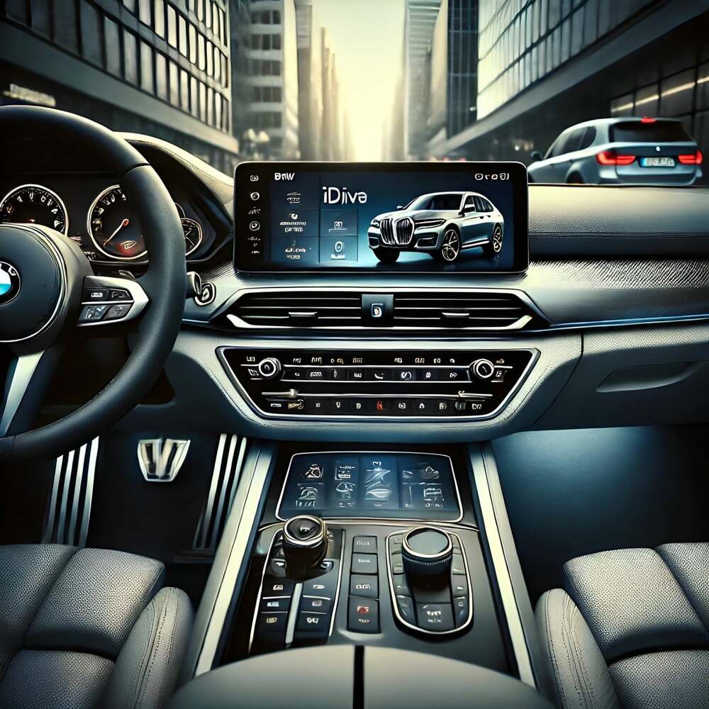 Hệ thống BMW iDrive hiện đại