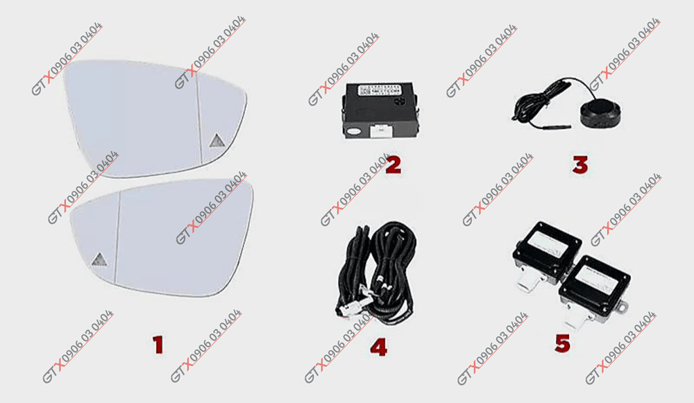 Hệ thống cảnh báo điểm mù BSD