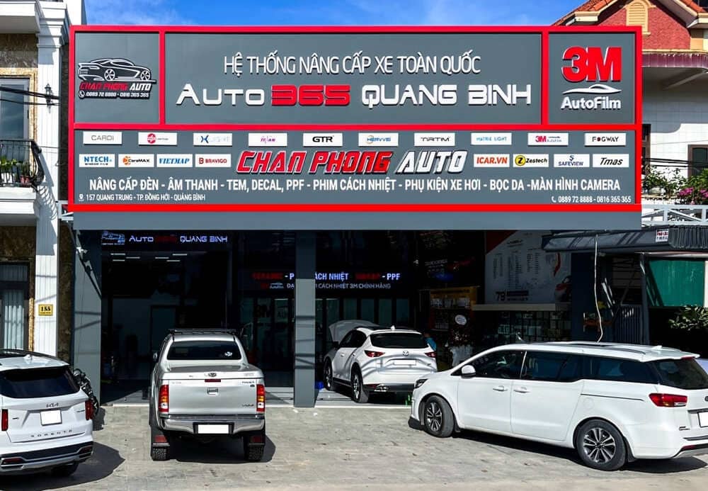 Hệ thống nâng cấp toàn quốc Auto365 Quảng Bình