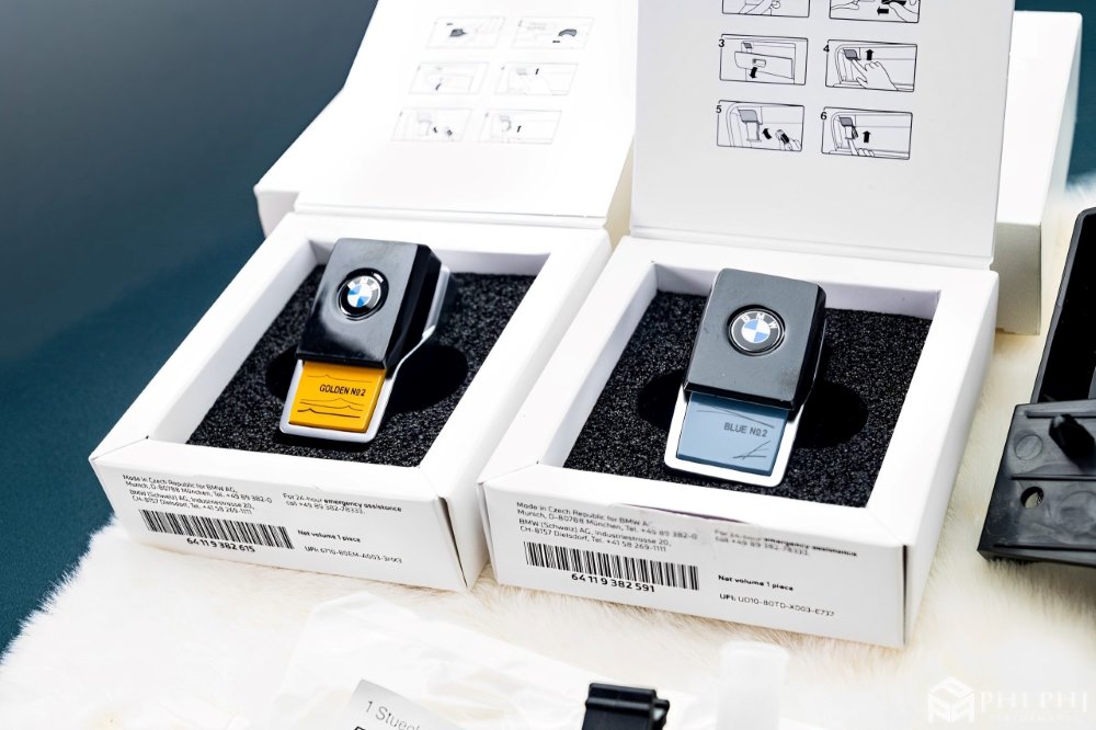 BMW ambient air package - hệ thống nước hoa và ion âm