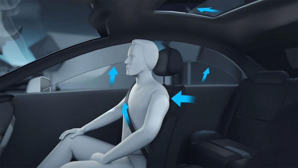 Tính năng Pre-safe của hệ thống hỗ trợ lái chủ động Mercedes