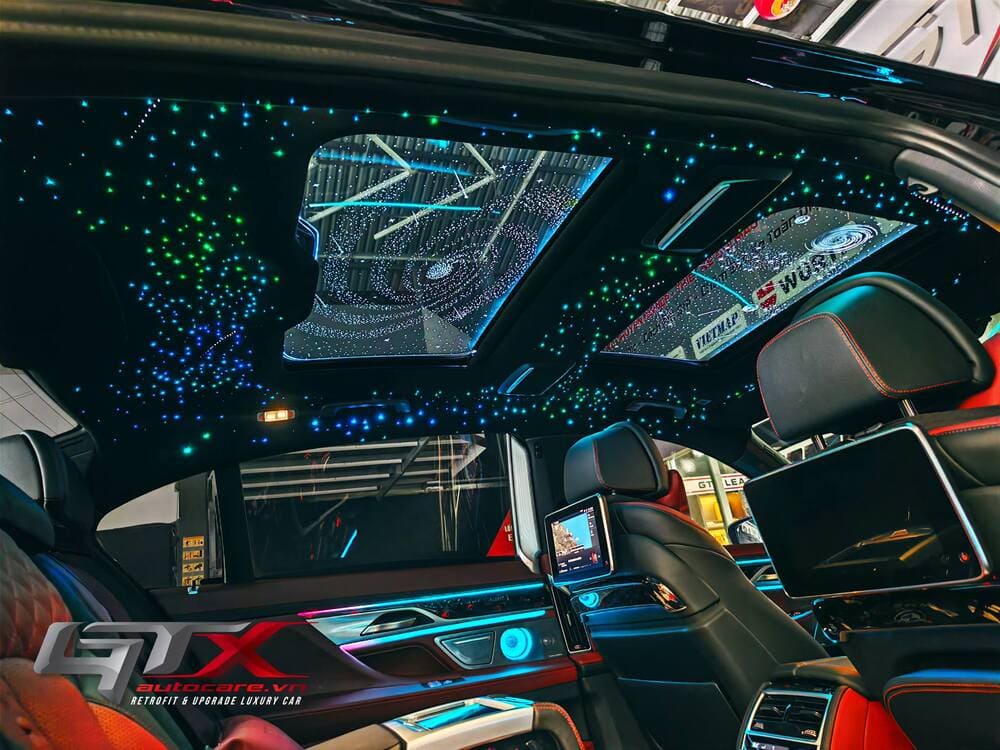 Hình ảnh độ full nội thất cho xe BMW 730 tại GTX Auto Care