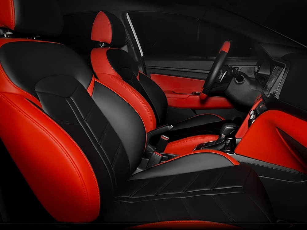Hình ảnh đổi màu nội thất xe Hyundai Elantra