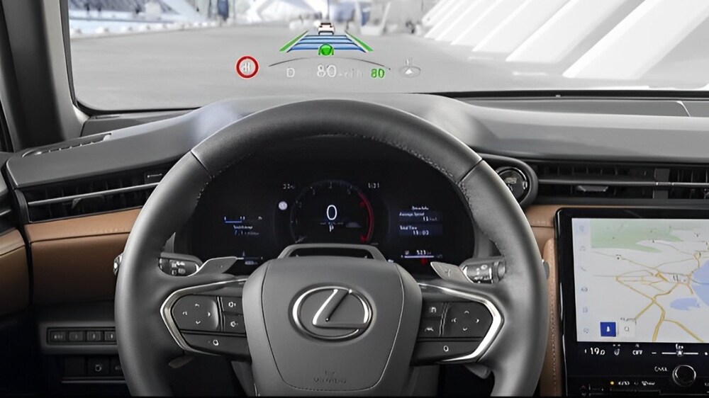 Hình ảnh Lexus HUD Display