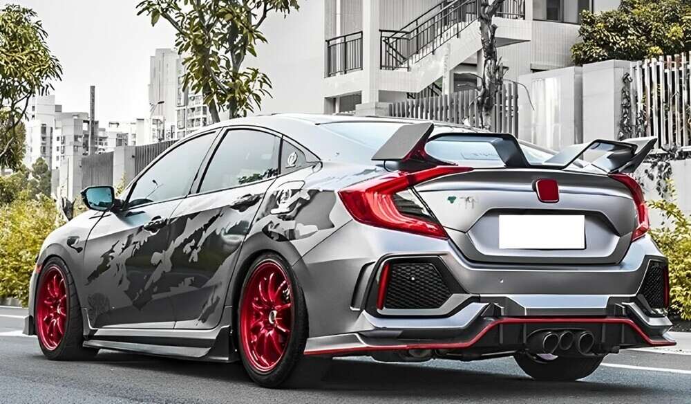 Honda Civic độ body kit Type R cá tính