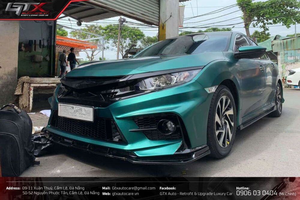 Honda Civic Fc450 độ bodykit thể thao