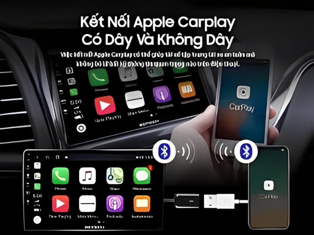 Kết nối điện thoại với màn hình android