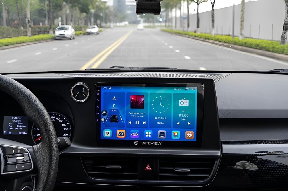 Màn hình safeview tích hợp điều khiển giọng nói