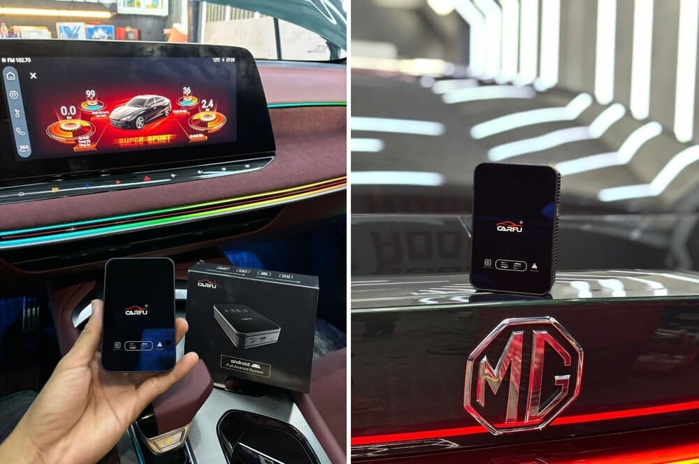 Khả năng kết nối của Android box với xe ô tô