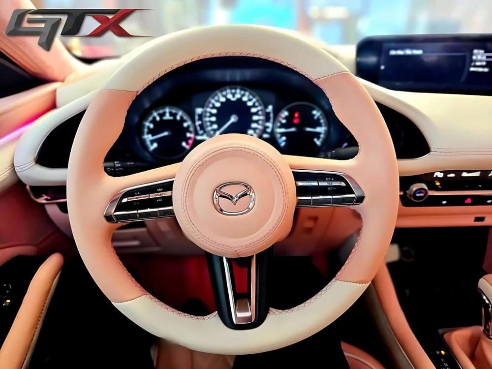 Khâu da vô lăng cho xe ô tô