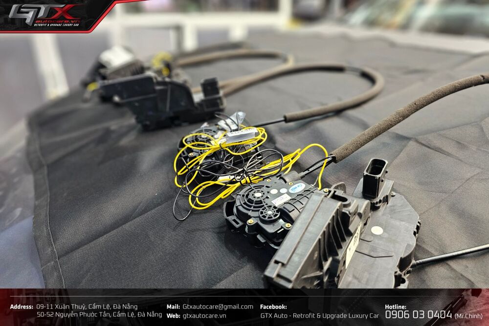 Lắp cửa hít ô tô Masterdoor