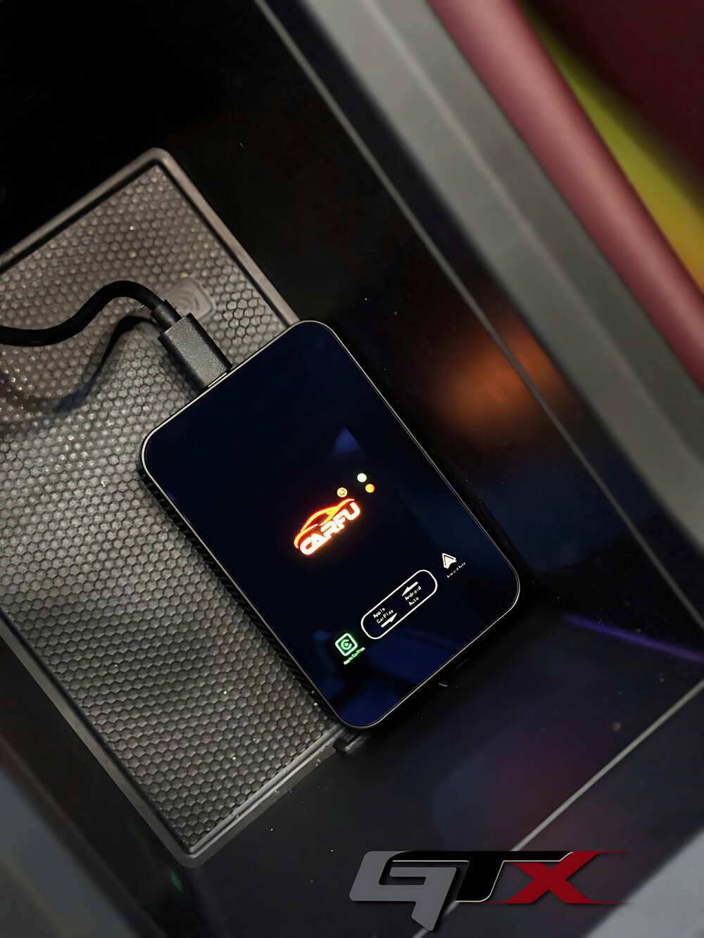 Lắp đặt Android Box Carfu cho MG7
