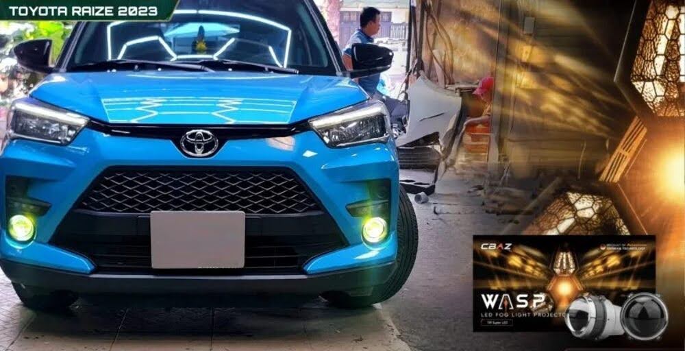 Lắp đặt bi gầm cho xe Toyota