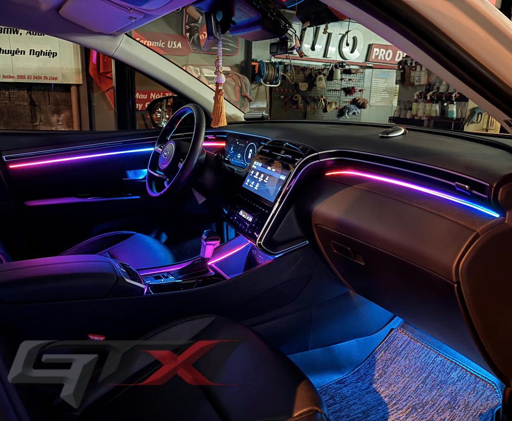 Lắp đặt Led viền nội thất cho xe hơi