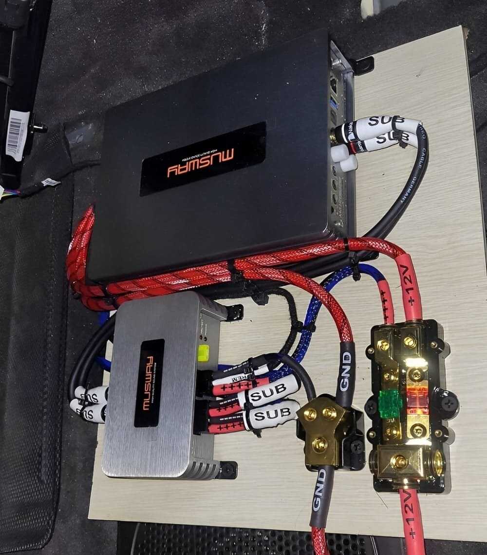 Lắp đặt loa 3 way kết hợp sub hơi và amply  