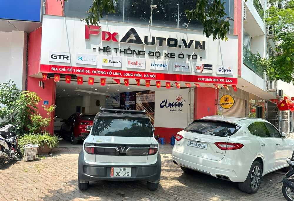 Lắp đặt màn hình Android xế hộp tại FixAuto