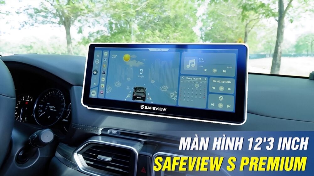 Lắp đặt màn hình safeview cho ô tô
