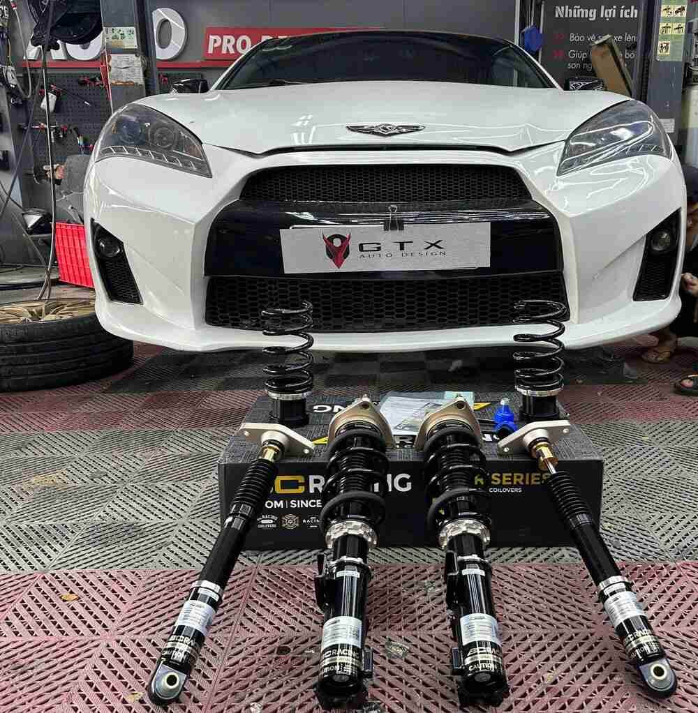 Lắp đặt phuộc uy tín, chất lượng tại GTX Auto Care