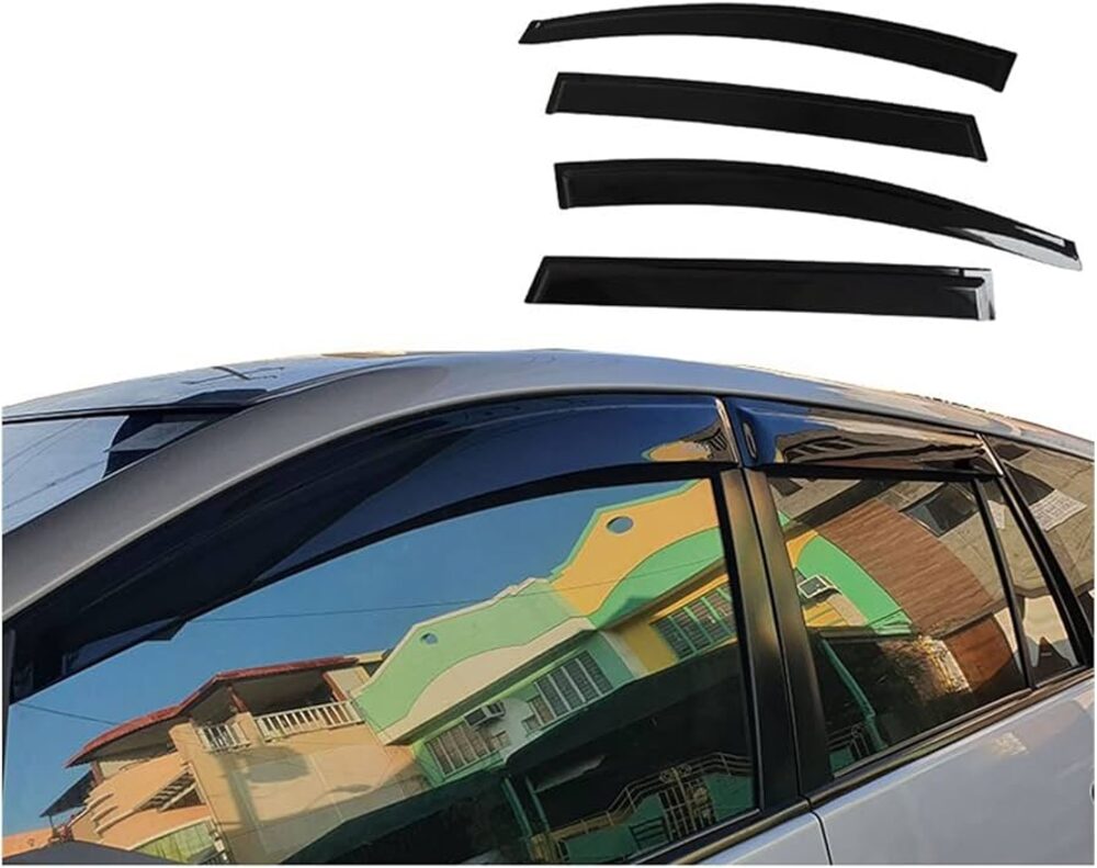 Lắp vè che mưa giúp bảo vệ viền kính