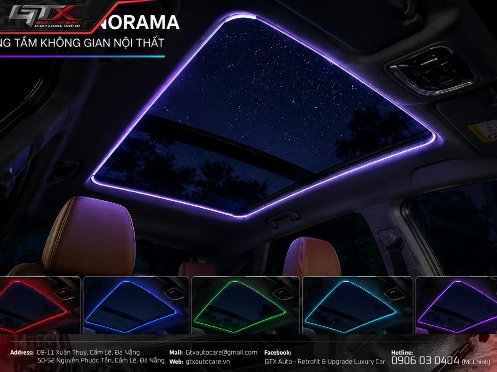 Led cửa panoramo