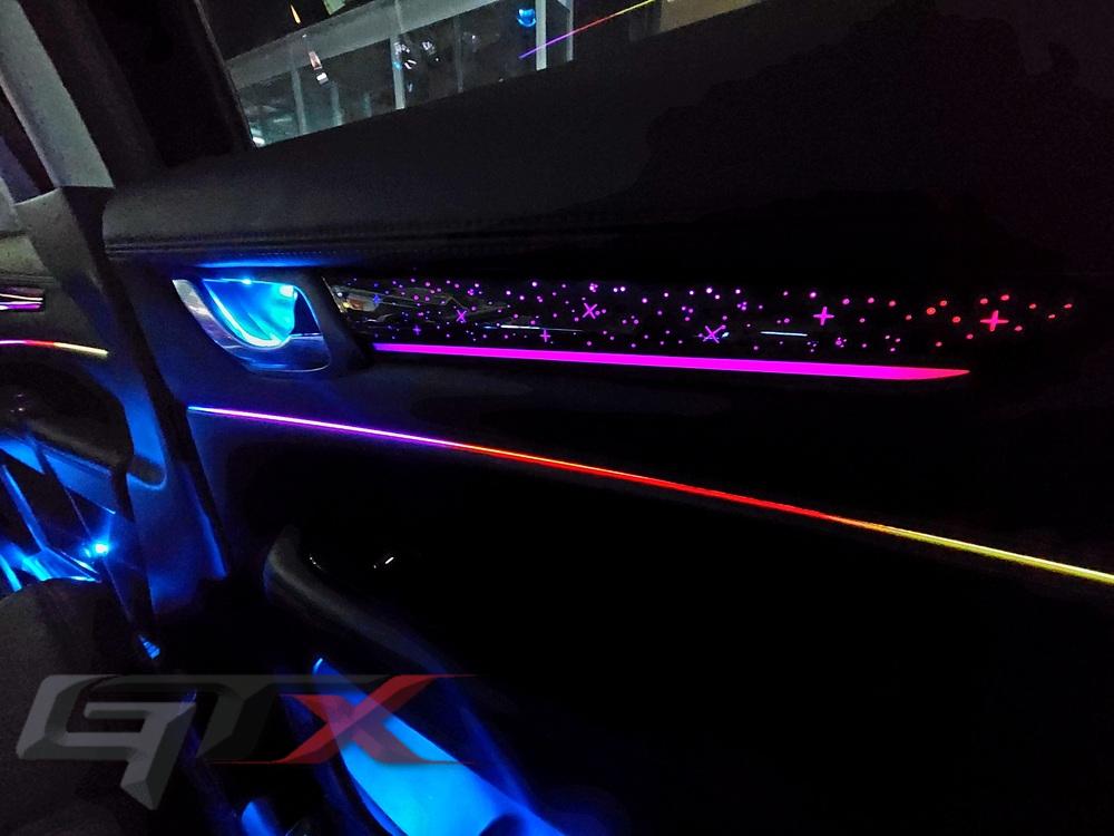 Led viền nội thất ô tô sang trọn