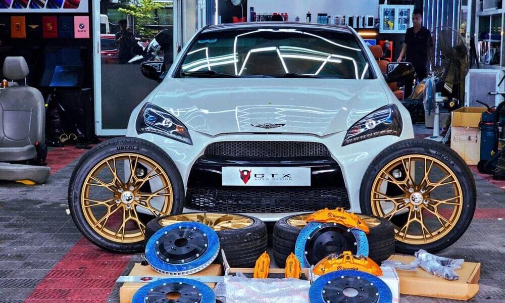 Liên hệ GTX Auto Care để được tư vấn lắp đặt mâm 16 inch