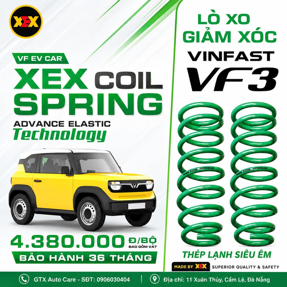 Lò xo giảm xóc cho VF3